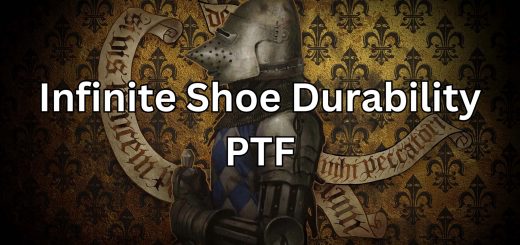 Infinite Shoe Durability – PTF v1.0