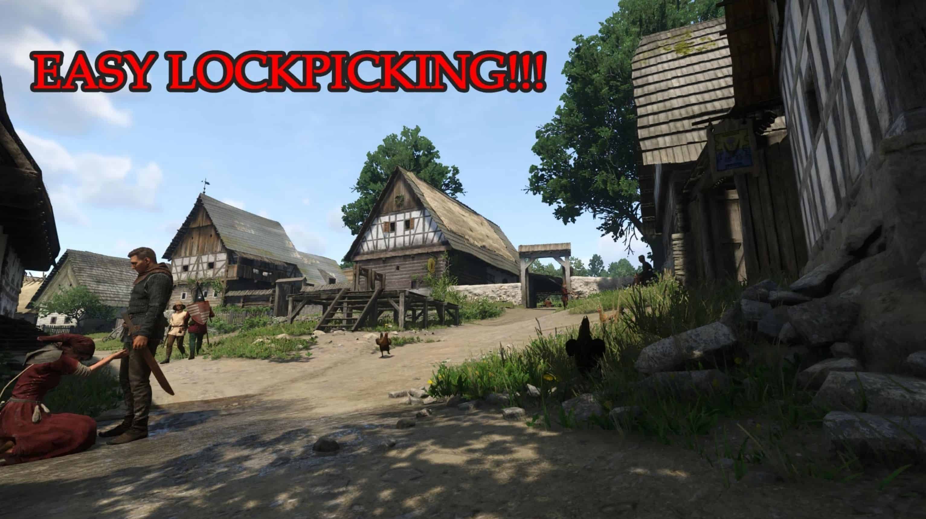 KCD2 Easy Lockpicking v1.0