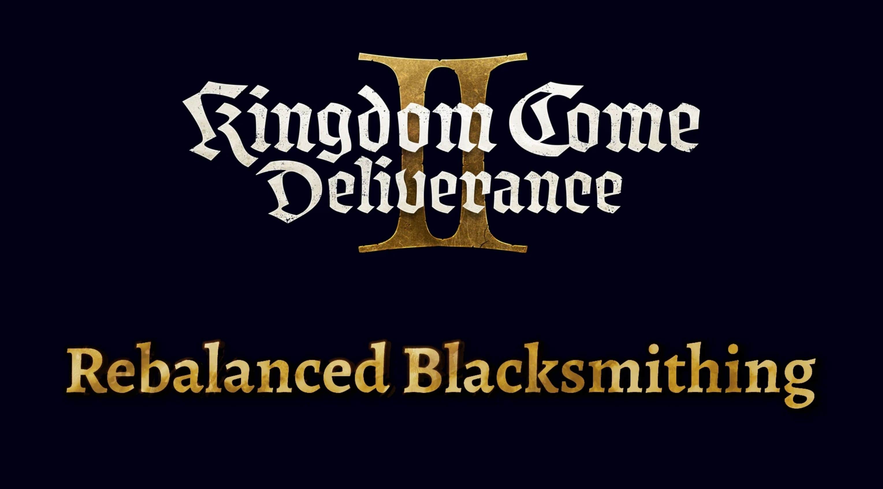 Rebalanced Blacksmithing (PTF) v1.0